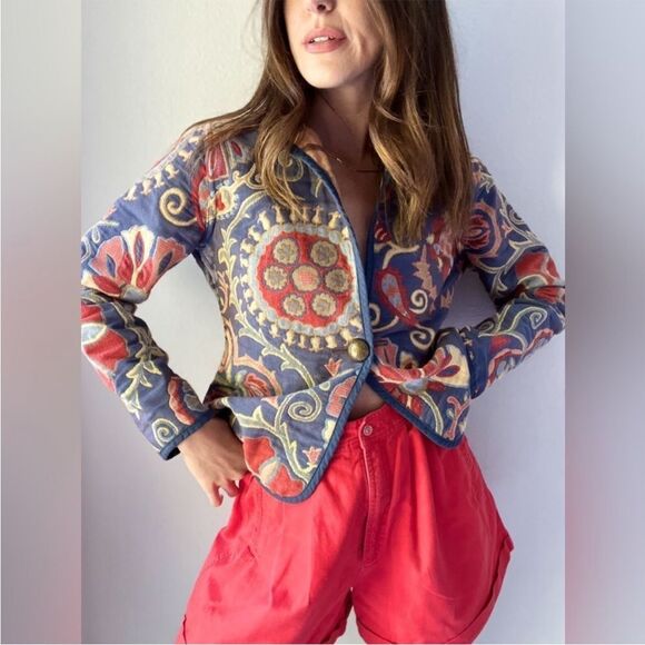 Modern Petalura Jacket Roussillon Reversible Tapestry Jacket - Picture 15 of 15